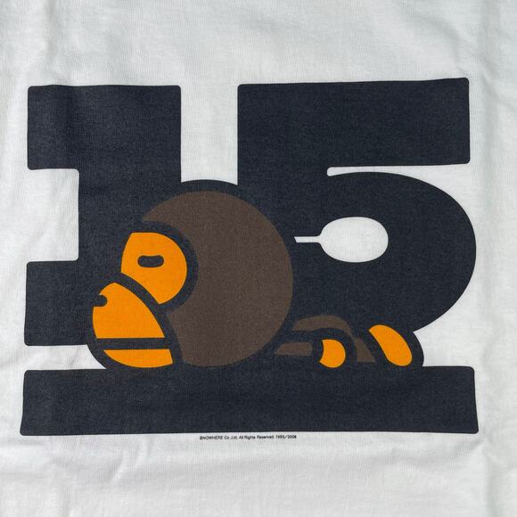 BAPE Baby Milo x Mario 15th Anniversary 2008 Box Set w/ Tee - Picture 5 of 14